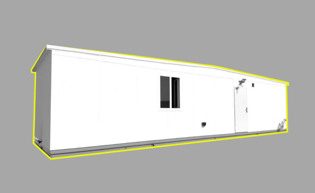 Prefabricated Buildings Image Showing a Prefabricated Building