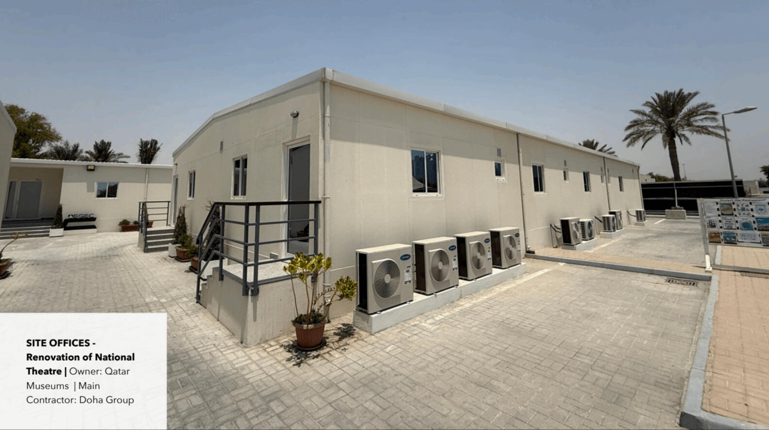Qatar Museums Qatar Museums Modular Site Office